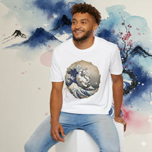Load image into Gallery viewer, Appa Japanese Art Circle The Great Wave Off Kanagawa - T-Shirt Unisex