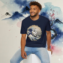 Load image into Gallery viewer, Appa Japanese Art Circle The Great Wave Off Kanagawa - T-Shirt Unisex