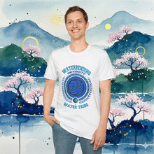 Load image into Gallery viewer, Waterbending University Water Tribe T-Shirt Unisex
