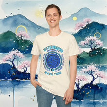 Load image into Gallery viewer, Waterbending University Water Tribe T-Shirt Unisex
