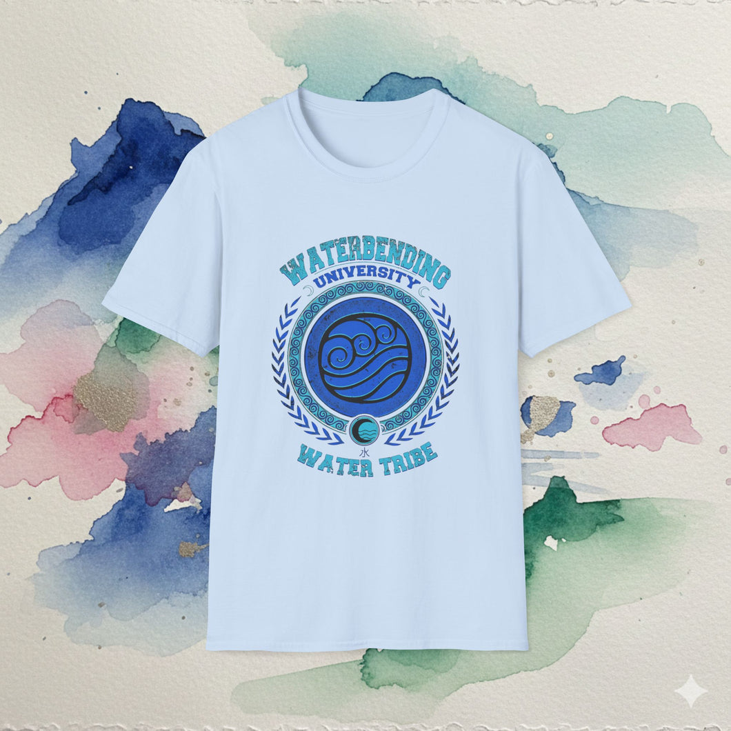 Waterbending University Water Tribe T-Shirt Unisex