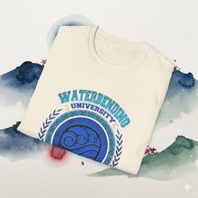 Load image into Gallery viewer, Waterbending University Water Tribe T-Shirt Unisex
