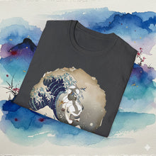 Load image into Gallery viewer, Appa Japanese Art Circle The Great Wave Off Kanagawa - T-Shirt Unisex
